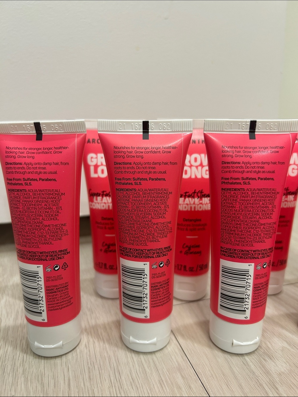 Marc Anthony (NWT) Grow Long Leave-In Conditioner - Set of 10 - Picture 2 of 5
